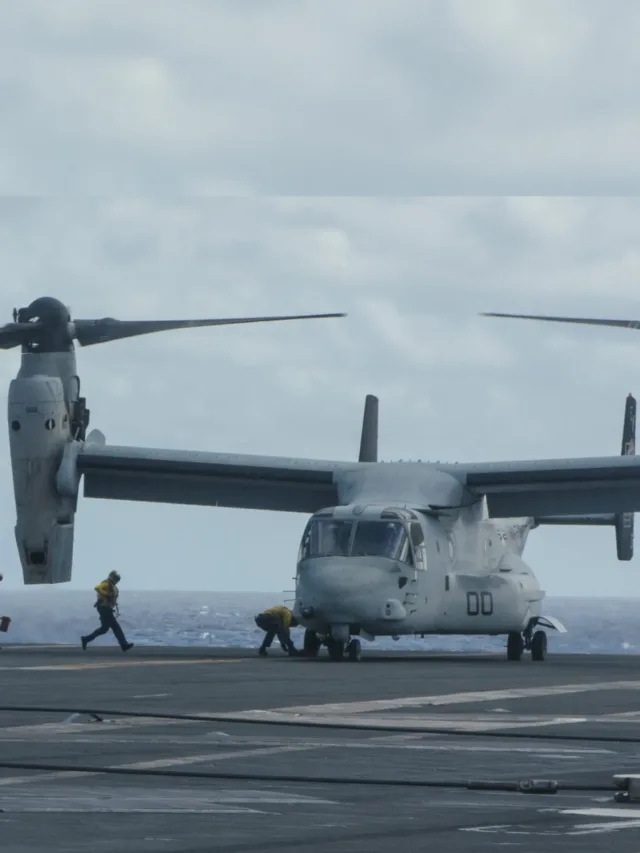Breaking: US Osprey Crash Near Japan - 8 Crew Members Involved