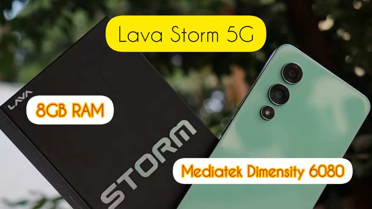 The Newly Launched Lava Storm 5G Shakes Up the Smartphone Market with an Affordable Price Tag and Features a Heavy 50MP Camera