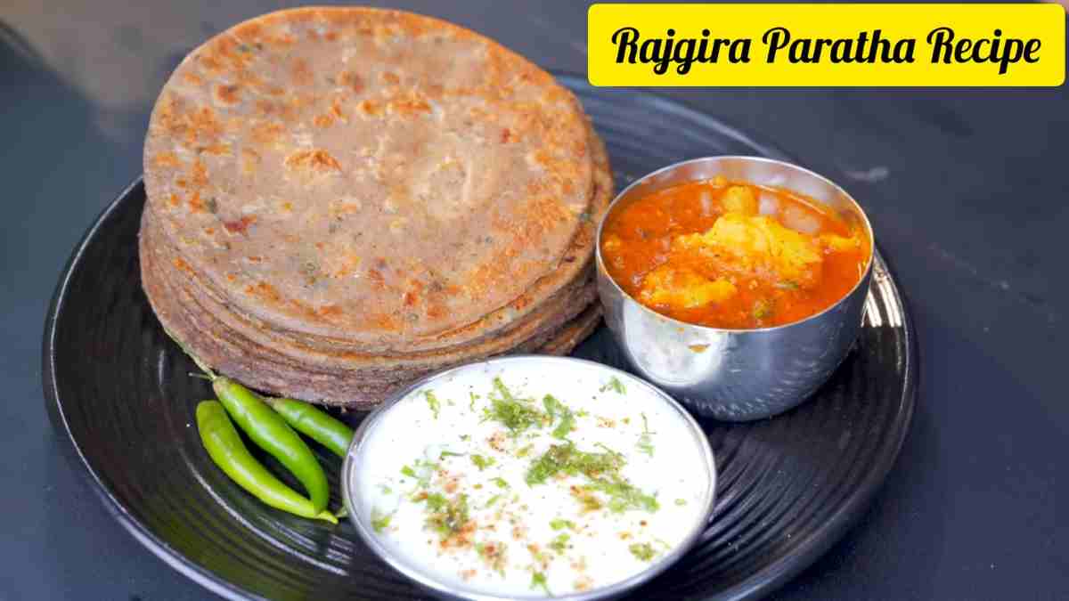 Rajgira Paratha Recipe